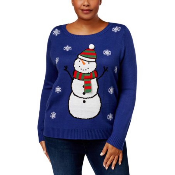 women's plus size holiday sweaters